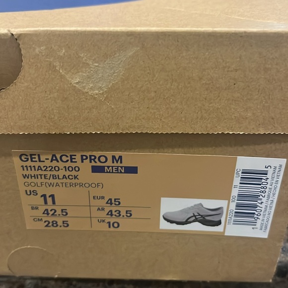 ASICS Golf Shoes NWT Gel-Ace Pro M    size 11 - Picture 3 of 5